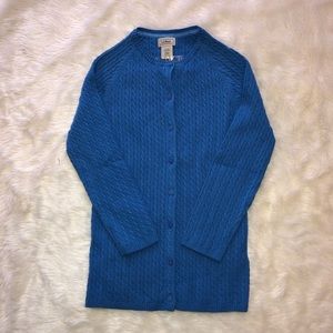 LLBean Women’s Cable Knit Cardigan